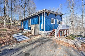 Gray Home w/ View of Boone Lake + Fire Pit!