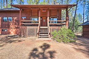 Deck, Games & Fire Pit: Modern Pine Cabin!