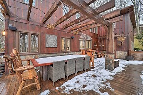 Luxe Beech Mtn Cabin w/ Hot Tub: 2 Mi to Skiing!