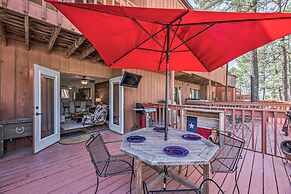 Updated Ruidoso Mountain Escape w/ Deck & Balcony!