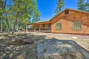 Bring a Pet: Happy Jack Cabin w/ Fire Pit!