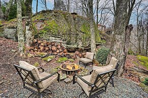 Fire Pit & Grill: Modern Beech Mountain Cabin!