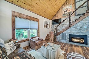 Fire Pit & Grill: Modern Beech Mountain Cabin!