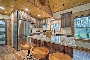 Fire Pit & Grill: Modern Beech Mountain Cabin!