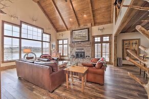 Lakefront Cedar Vale Lodge w/ Private Boat Dock!