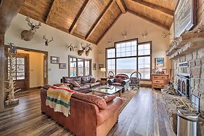 Lakefront Cedar Vale Lodge w/ Private Boat Dock!