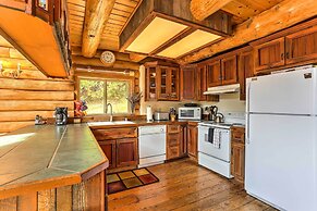 Log Home on 40 Private Acres By Mt Shasta Ski Park
