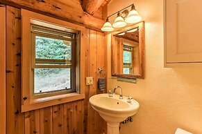 Log Home on 60 Private Acres By Mt Shasta Ski Park