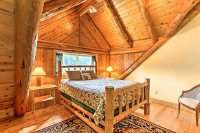 Log Home on 60 Private Acres By Mt Shasta Ski Park