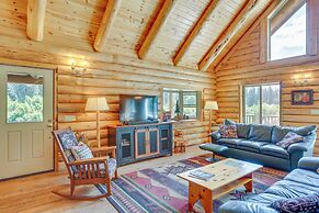 Log Home on 60 Private Acres By Mt Shasta Ski Park