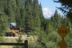 Log Home on 60 Private Acres By Mt Shasta Ski Park