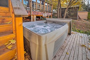 Waterfront Payson Escape w/ Private Hot Tub & Deck