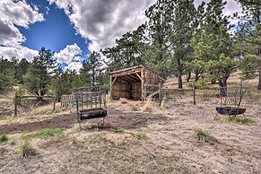 Quiet Guffey Getaway w/ Private Deck, Pond & Canoe