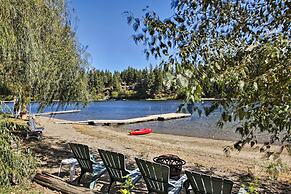 The Lake House in Rathdrum W/beach & Fire Pit