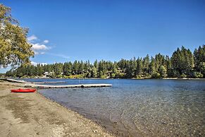 The Lake House in Rathdrum W/beach & Fire Pit