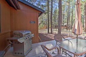 Fireplace, Deck & Grill: Pinetop Cabin Rental!