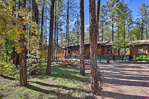 Fireplace, Deck & Grill: Pinetop Cabin Rental!