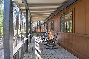 Bright Pinetop Cabin w/ Deck - Pet Friendly!