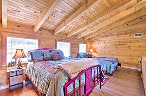 Large Cabin w/ Deck Overlooking Norfork Lake!