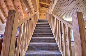 Large Cabin w/ Deck Overlooking Norfork Lake!