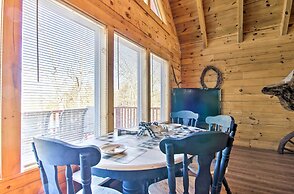 Large Cabin w/ Deck Overlooking Norfork Lake!