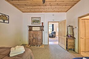 Secluded Camp Connell Home w/ Deck + Fireplace!