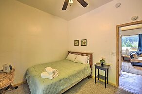 Secluded Camp Connell Home w/ Deck + Fireplace!