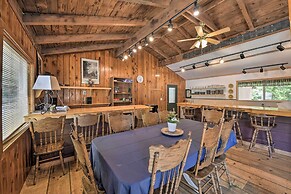 Secluded Camp Connell Home w/ Deck + Fireplace!