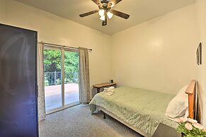 Secluded Camp Connell Home w/ Deck + Fireplace!