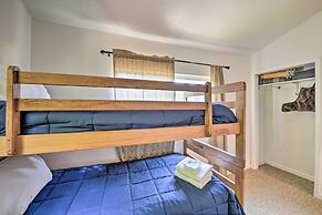 Secluded Camp Connell Home w/ Deck + Fireplace!