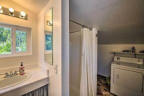 Secluded Camp Connell Home w/ Deck + Fireplace!