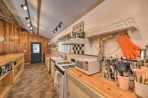 Secluded Camp Connell Home w/ Deck + Fireplace!