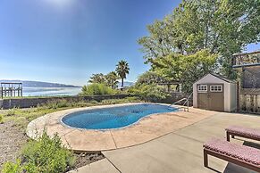 Waterfront Cottage w/ Private Pool & Lake View!