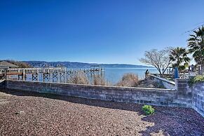 Waterfront Cottage w/ Private Pool & Lake View!
