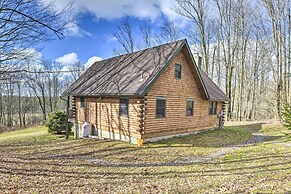 Secluded Pleasant Mount Cabin w/ Deck & Fireplace!