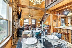 Mtn Views, Yard, & Fire Pit: Multi-level Cabin