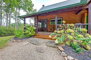 Mtn Views, Yard, & Fire Pit: Multi-level Cabin