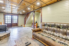 Mtn Views, Yard, & Fire Pit: Multi-level Cabin