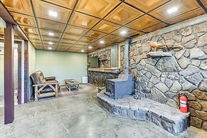 Mtn Views, Yard, & Fire Pit: Multi-level Cabin