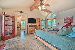 Fire Pit, Deck & Grill: Serene Prescott Cabin!