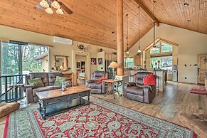 Fire Pit, Deck & Grill: Serene Prescott Cabin!