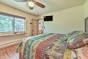 Fire Pit, Deck & Grill: Serene Prescott Cabin!