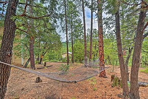 Fire Pit, Deck & Grill: Serene Prescott Cabin!