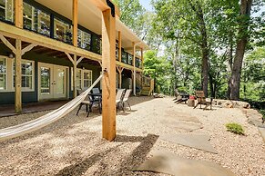 Spacious Home on Beaver Lake w/ Deck & Fire Pit!