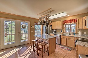 1/2 Mi to River: Spacious Blue Ridge Gem w/ Views!