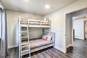 1 Mi to Commons Beach: Tahoe City Getaway!