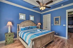 Deck + Fire Pit: Updated Crystal Beach Retreat!