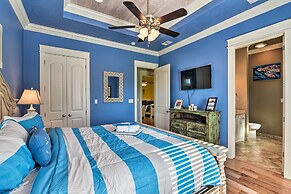 Deck + Fire Pit: Updated Crystal Beach Retreat!