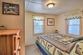 Riverfront Grayling Retreat w/ Fire Pit & Dock!