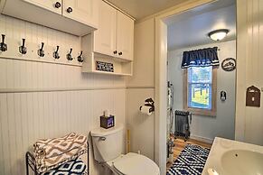 Riverfront Grayling Retreat w/ Fire Pit & Dock!